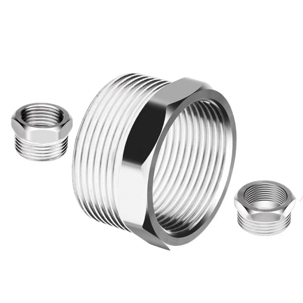 Custom CNC Machining Stainless Steel Pipe Reducer Bushing