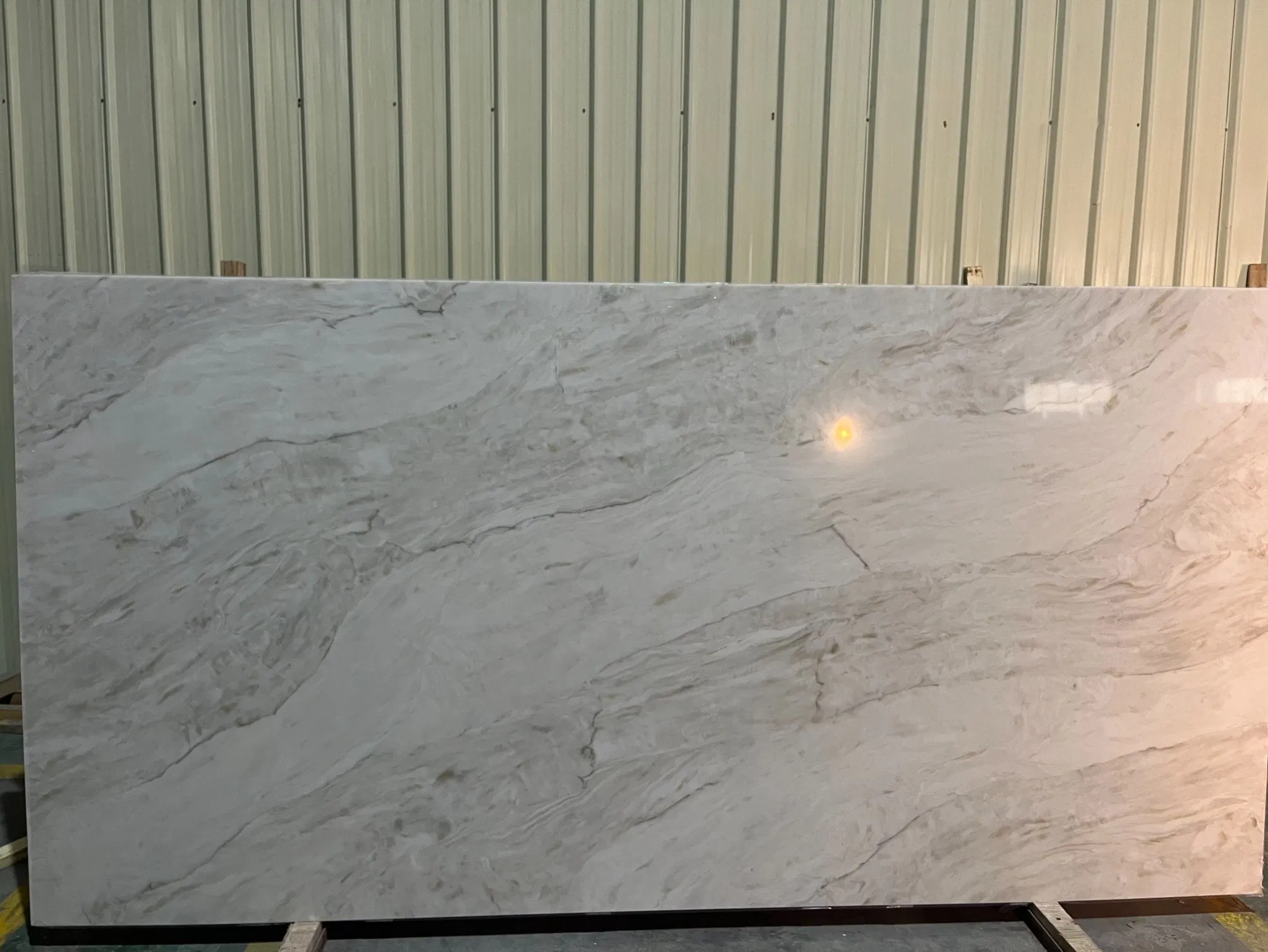 Taj Mahal Quartzite Stone Engineered Quartz Slabs for Kitchen Countertop