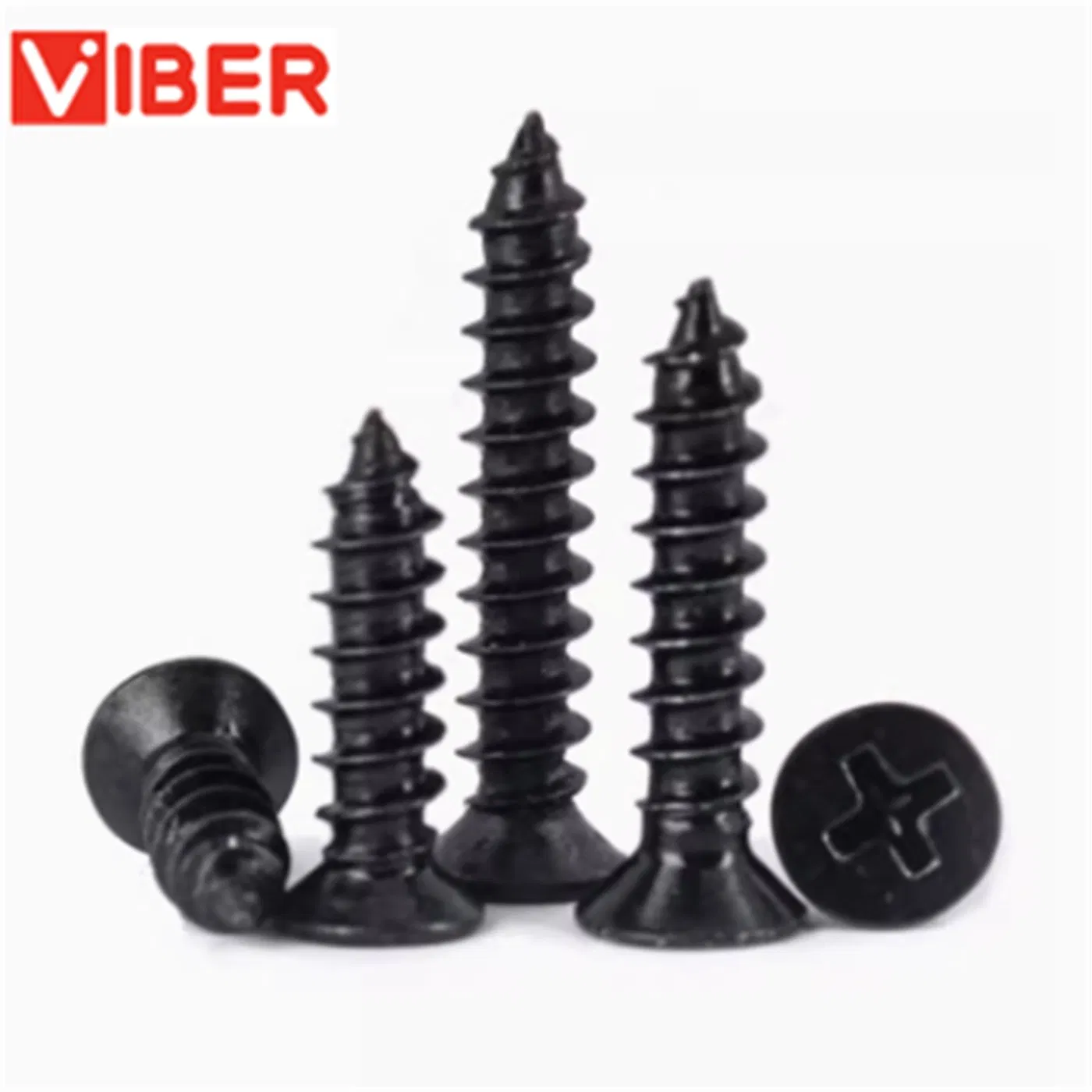 Screw Drywall Gypsum Board Weight Plastic Screw Steel and Wood DIN Manufacture Collated Black Screws for Metal Black Black Scrue