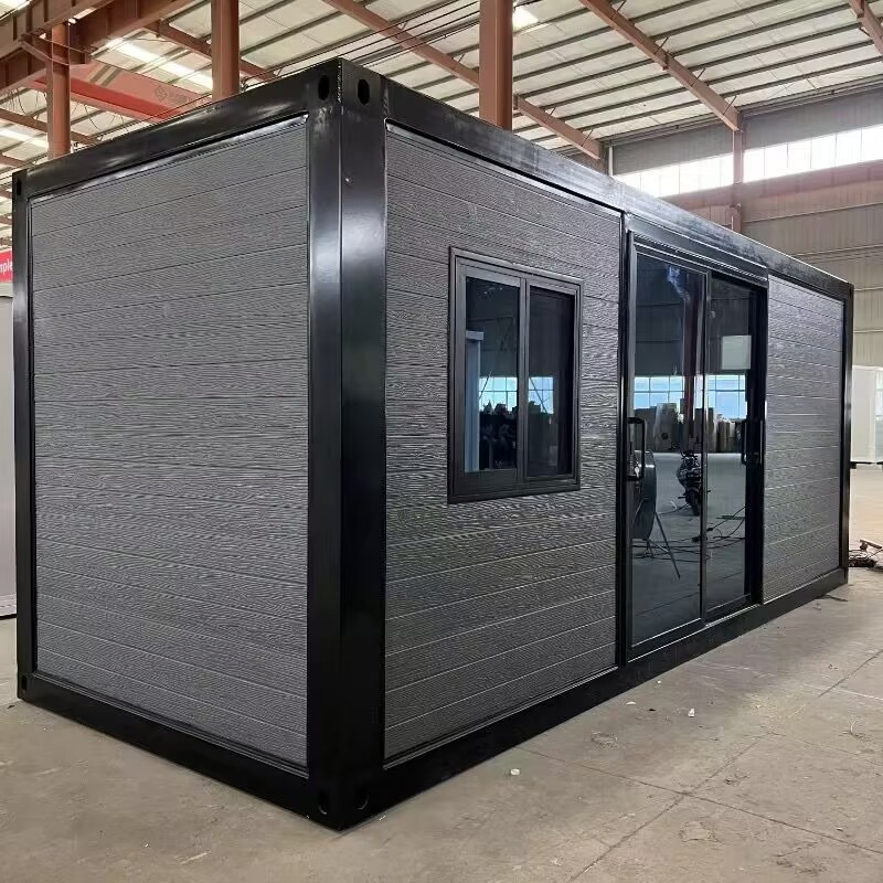 20FT Steel Frame Building Modular Office Foldable Wooden Prefabricated Container Home