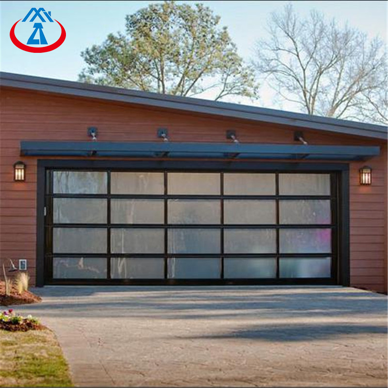 Auto Garage Glass Door with Remote Control