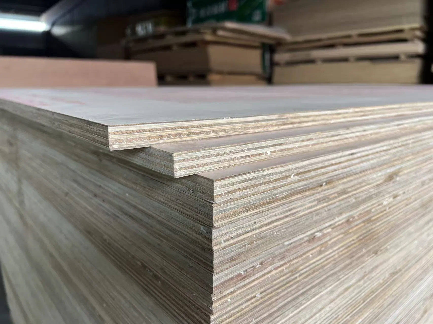 Full Eucalyptus Core Birch Faced Fire Resistant Class B / Class a Wall Ceiling Board Commercial Plywood