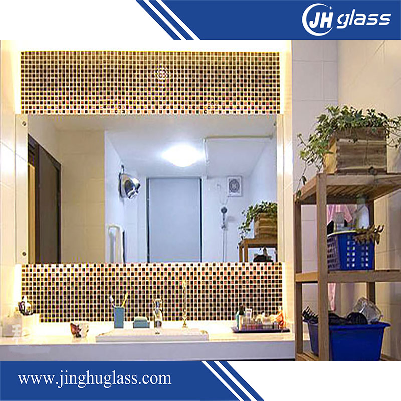 Jh Glass 2mm-10mm Edge Processing Mirror for Bathroom
