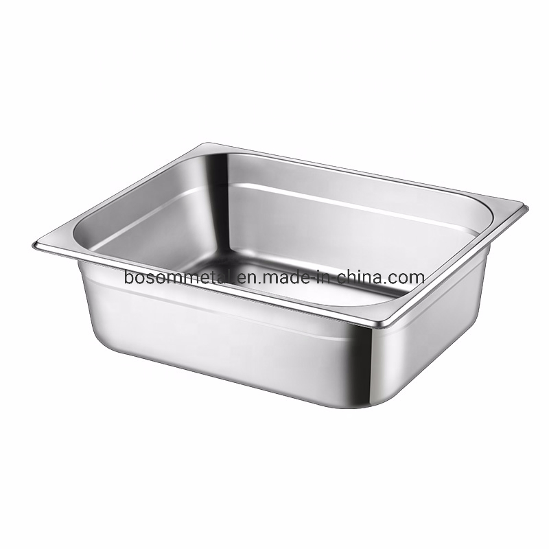 China Made Kitchenware Stainless Steel Gastronorm Food Container Gn Pan