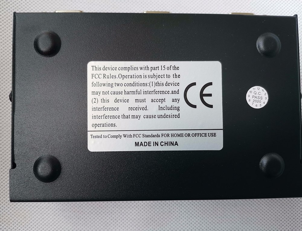 Разветвитель VGA 1x2, 250 МГц, 1 вход на 2 выхода