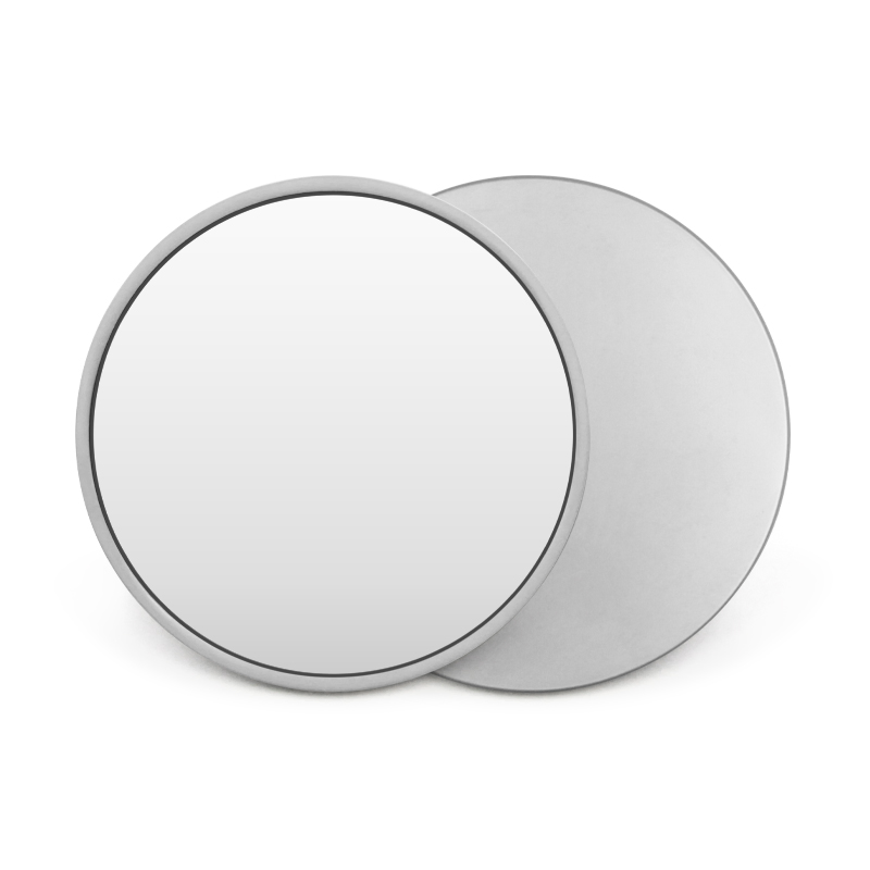 Factory Wholesale Small Metal Makeup Mirror Luxury Mini Hand Gold Personal UV Printing Sublimation Blank Custom Design Makeup Mirror