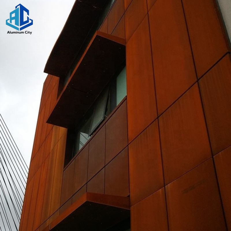 Corten Steel Fence System for Outdoor Garden & Property with Trellis and Gate (Weather Resistant)