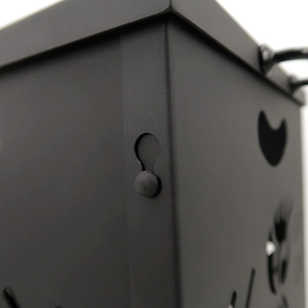 Rectangular Mini Portable Metal Firepits Bowl Outdoor Patio Garden Camping Wood Burning Fire Pit with BBQ Grill