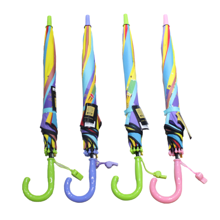 Прямой зонт с логотипом для промоакций