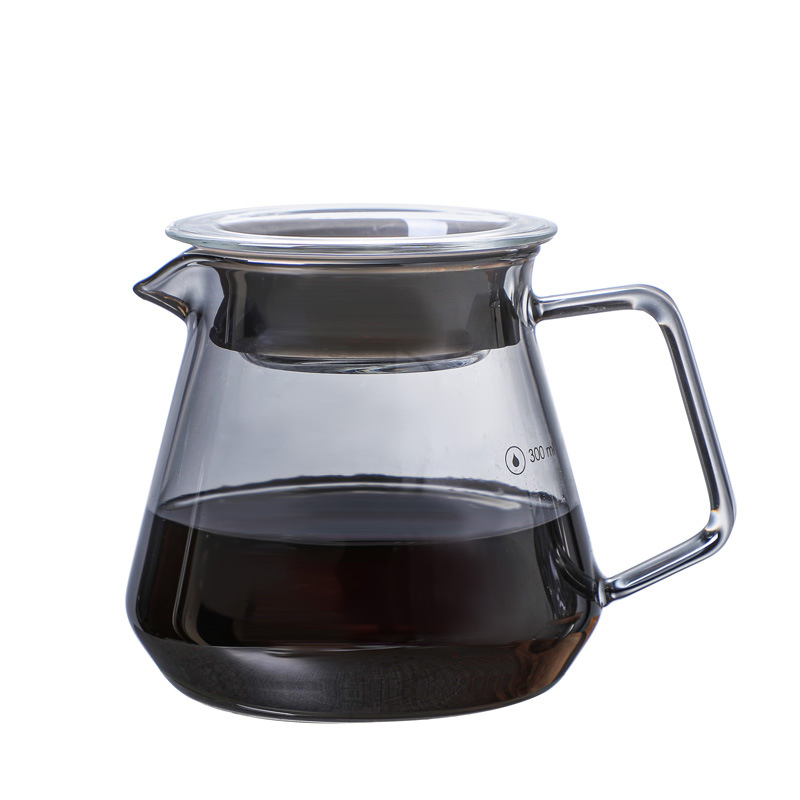 Glass Coffee Dripper in Different Color V60 for 4 People