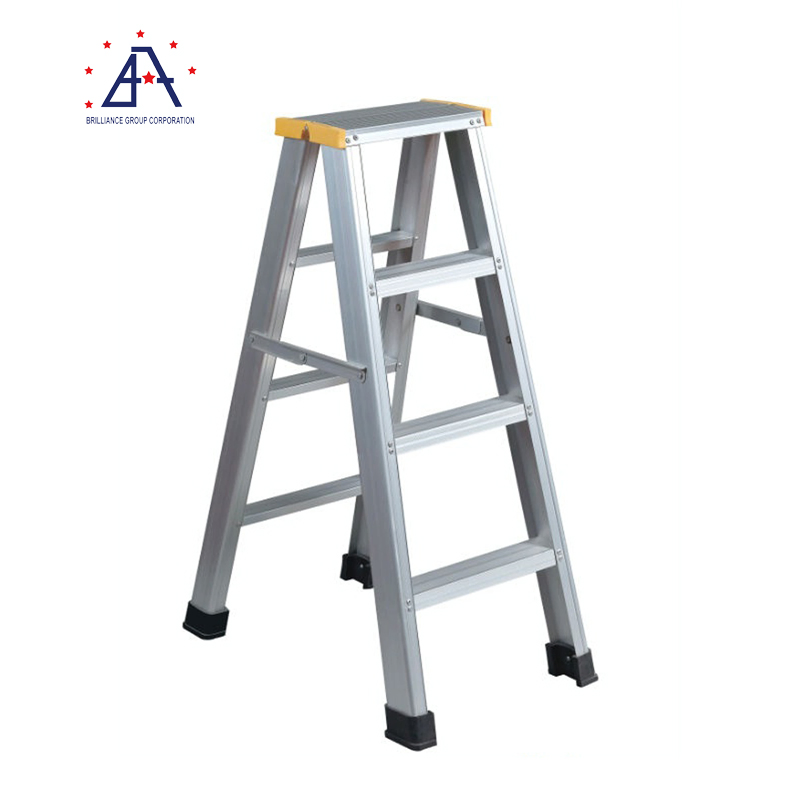2024 V-Shape Extrusion Multi-Purpose Anodized Aluminum Folding Ladder