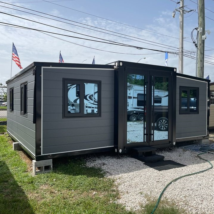 Australia Expandable Container House Coffee Shop Folding Modular Homes Expandable Container House for Sale Folding Home