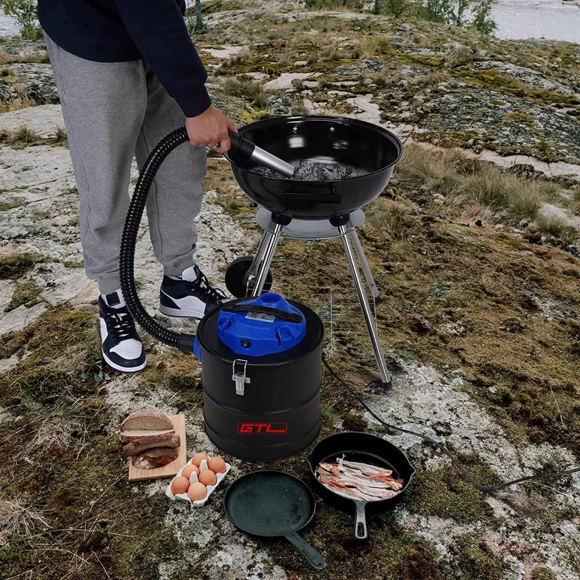 1000W Household Fireplace Ash Vacuum Cleaner with High Efficiency Dust-Shaking Function