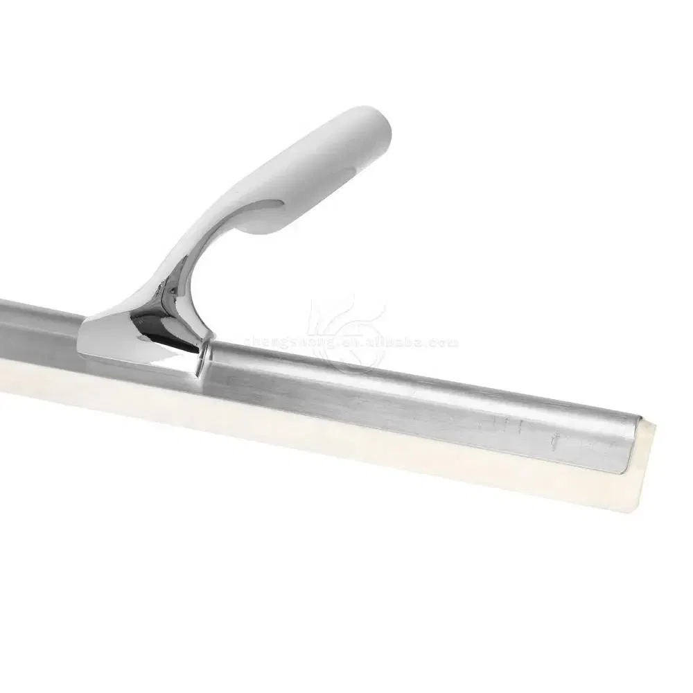 Stainless Steel Rubber Shower Car Washing Cleaner Window Squeegee