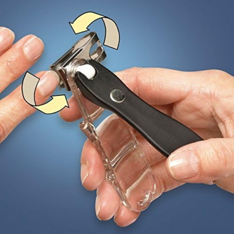 Promotional High-Quality 360 Degree Rotary Stainless Steel Sharp Blade Toenail Clipper Gift