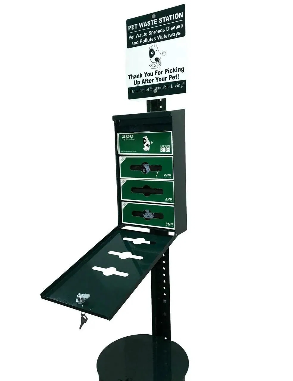 Мини-станция для уборки за питомцем Green Mini