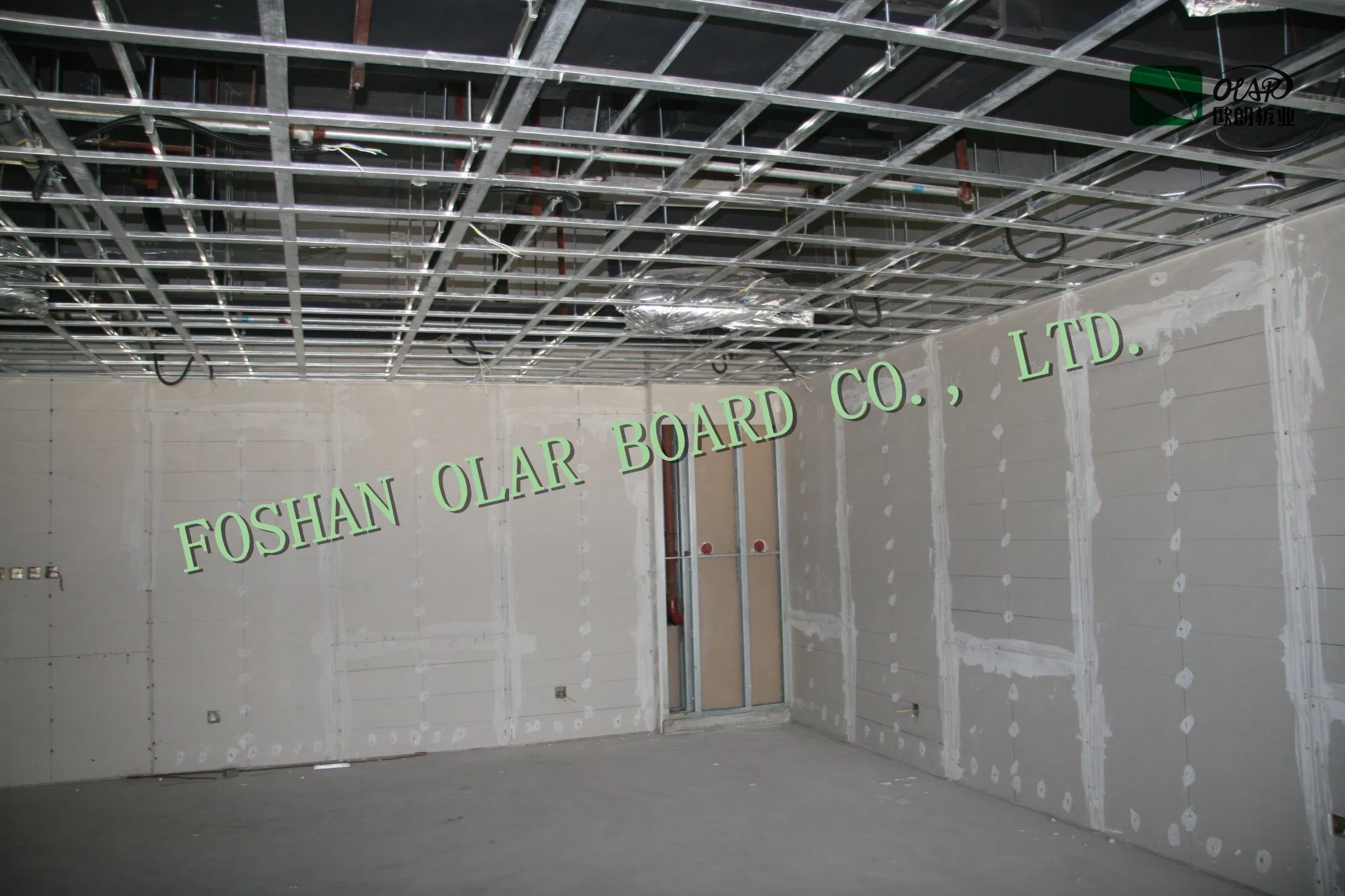 Fiber Cement Board Drywall Partition System CE Marking