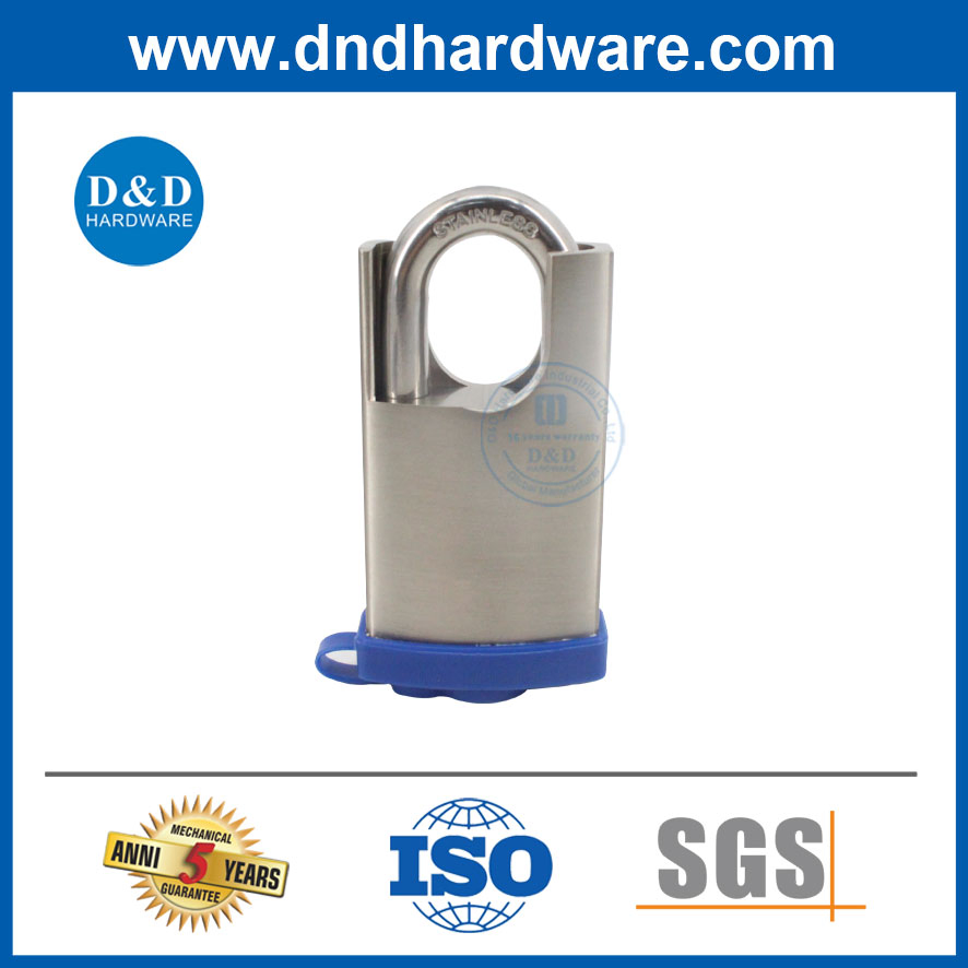High Security Combination Fingerprint Intelligent Silver Padlock for Cabinet Locker