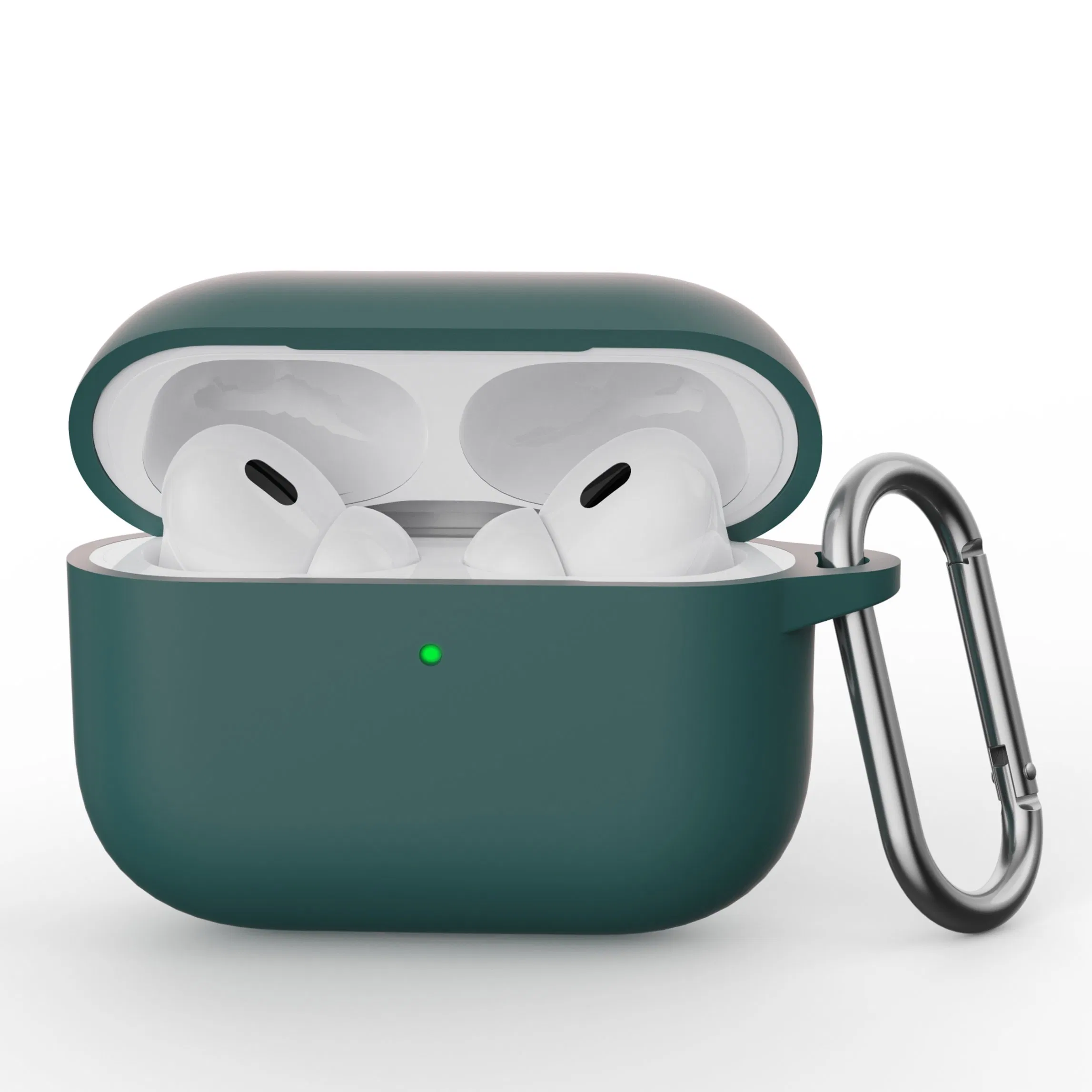 Чехол-карабин для AirPods PRO 3, силиконовый, 3 цвета
