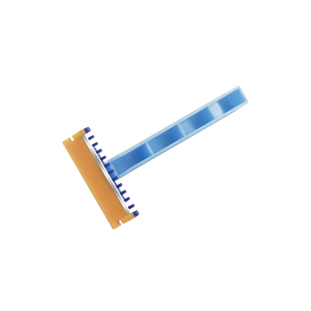 Shaving Razor Single Blade with Comb Safety Disposable Razors for Men