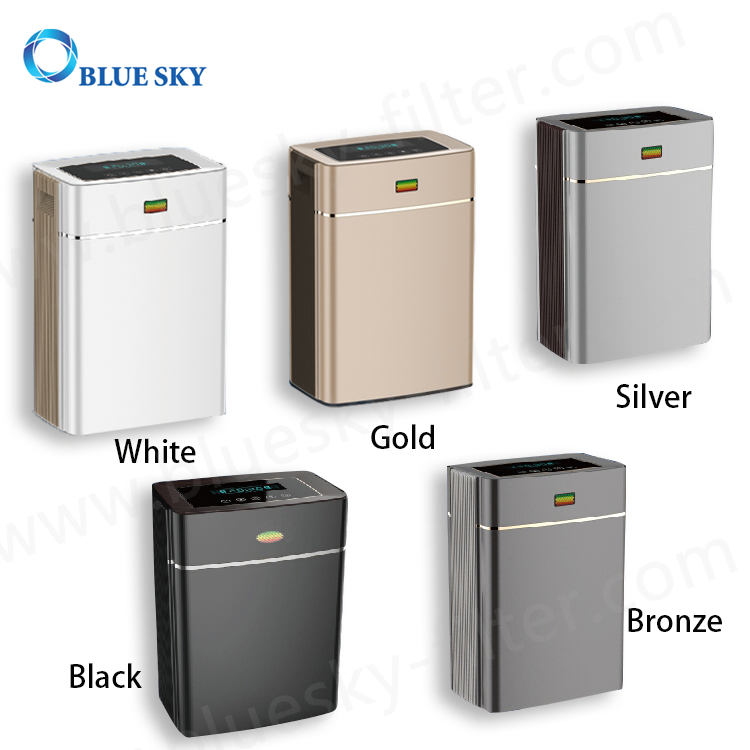 Portable Installation 6 Stages Filtration System Remove Formaldehyde Pm2.5 Voc Smoke Dust Home Ionic Air Purifier Ap-C230A