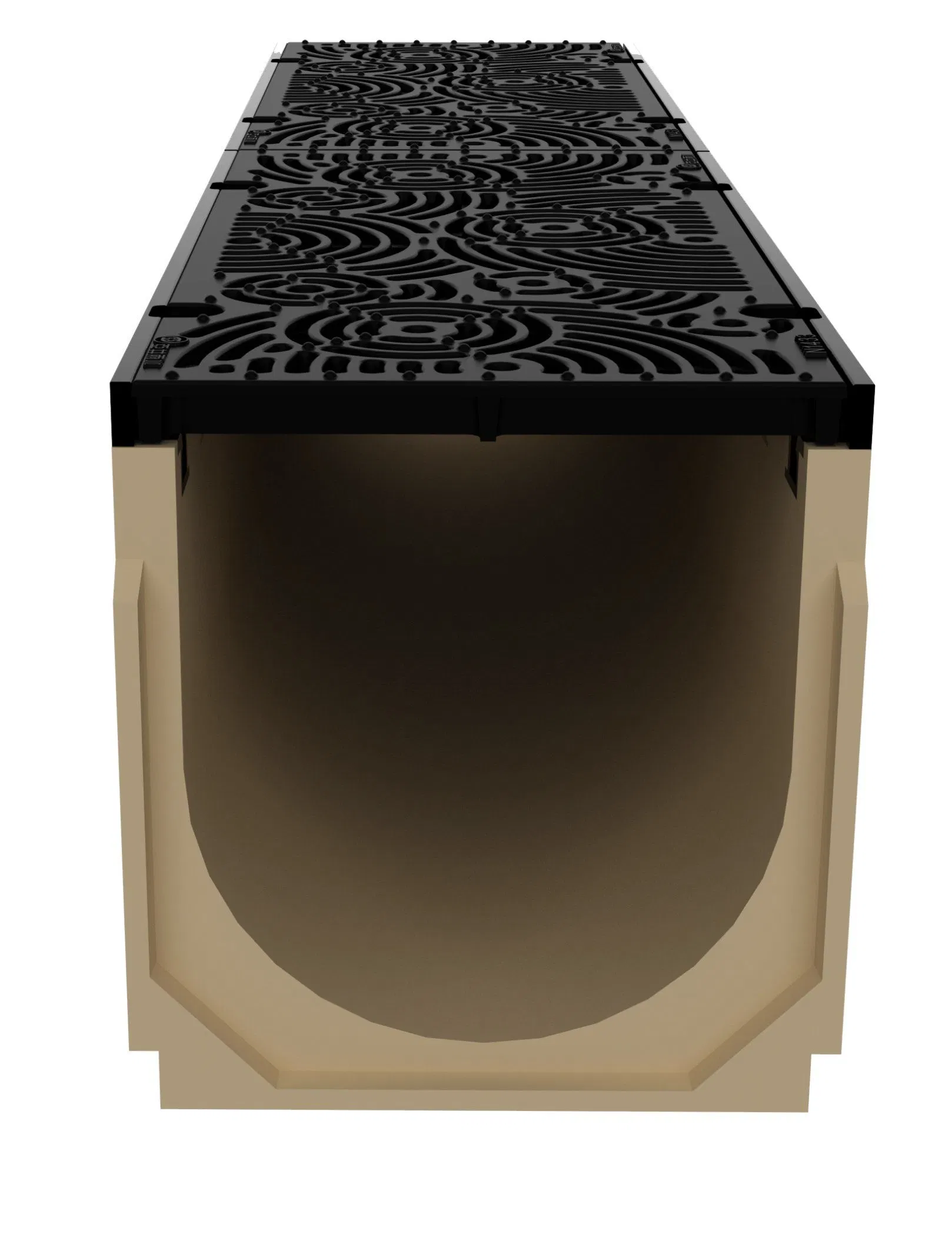Slotted Durable Polymer Drainage Channel for Industrial Chemical Needs