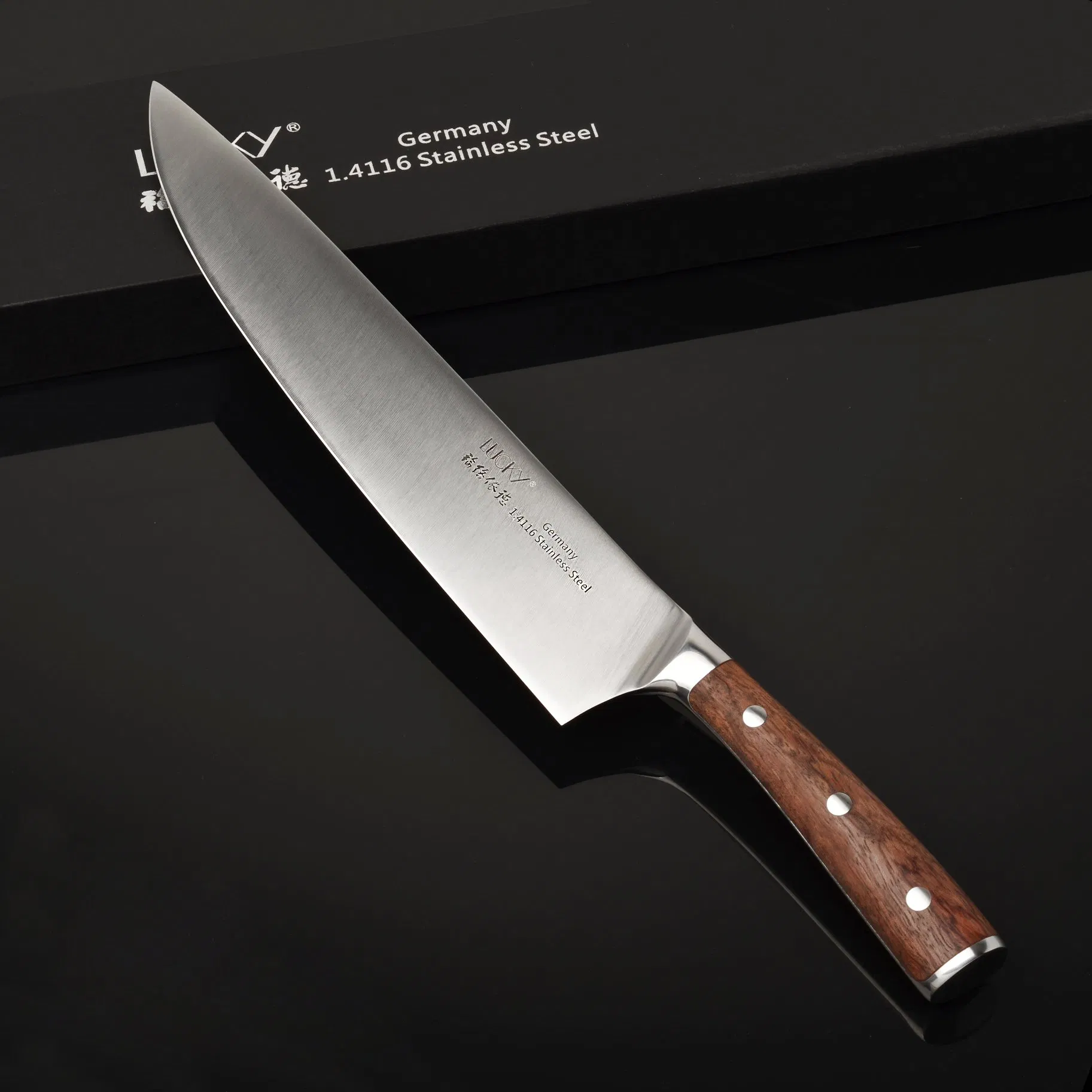 Hap40 Steel Kitchen Knife Sushi Tool with Wood Handle