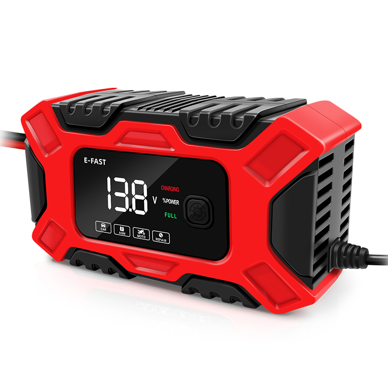 12V 6A Full Intelligent Quick Charging Car Battery Charger
