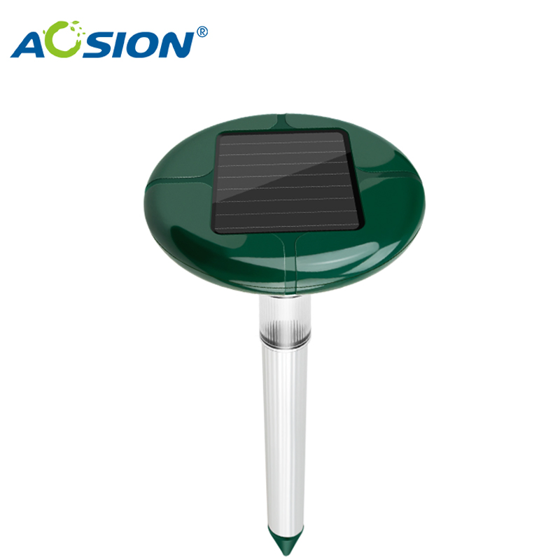 Solar-Powered Rat Trap Mole Vole Gopher Repeller for Effective Pest Control