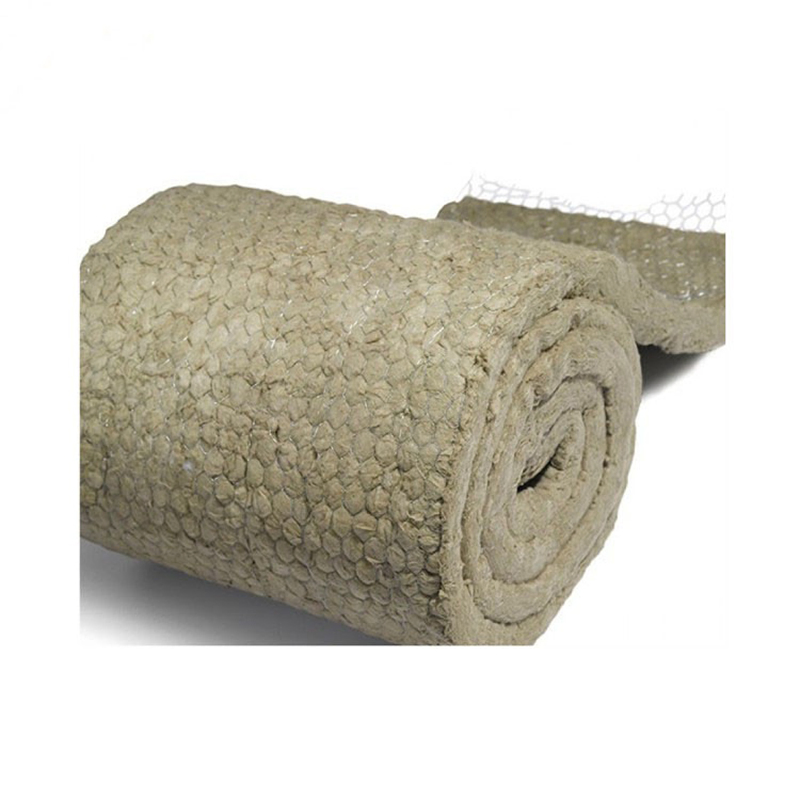 Thermal Cover Rock Wool Heat Acoustic Insulation Roll for Wall, Ceiling, Ductworks