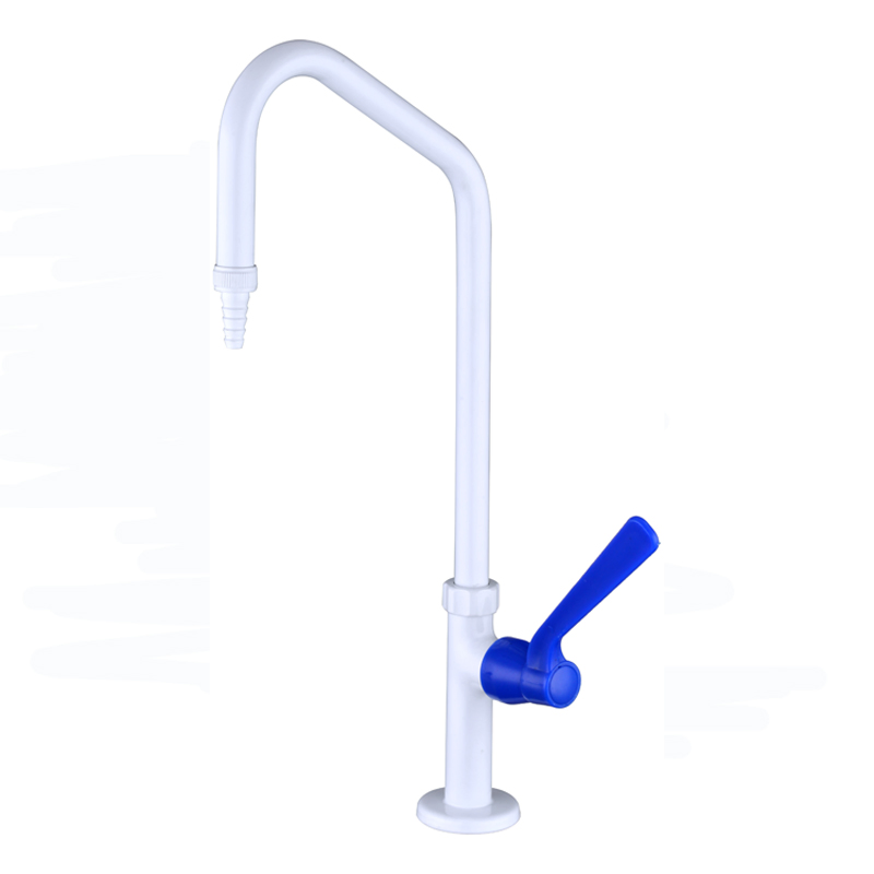 Лабораторный кран однорычажный