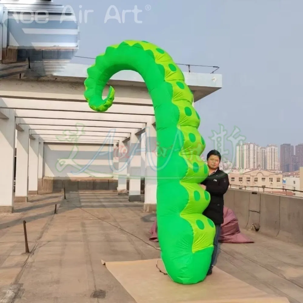 Giant Inflatable Octopus Tentacles for Halloween Building Display Decorations