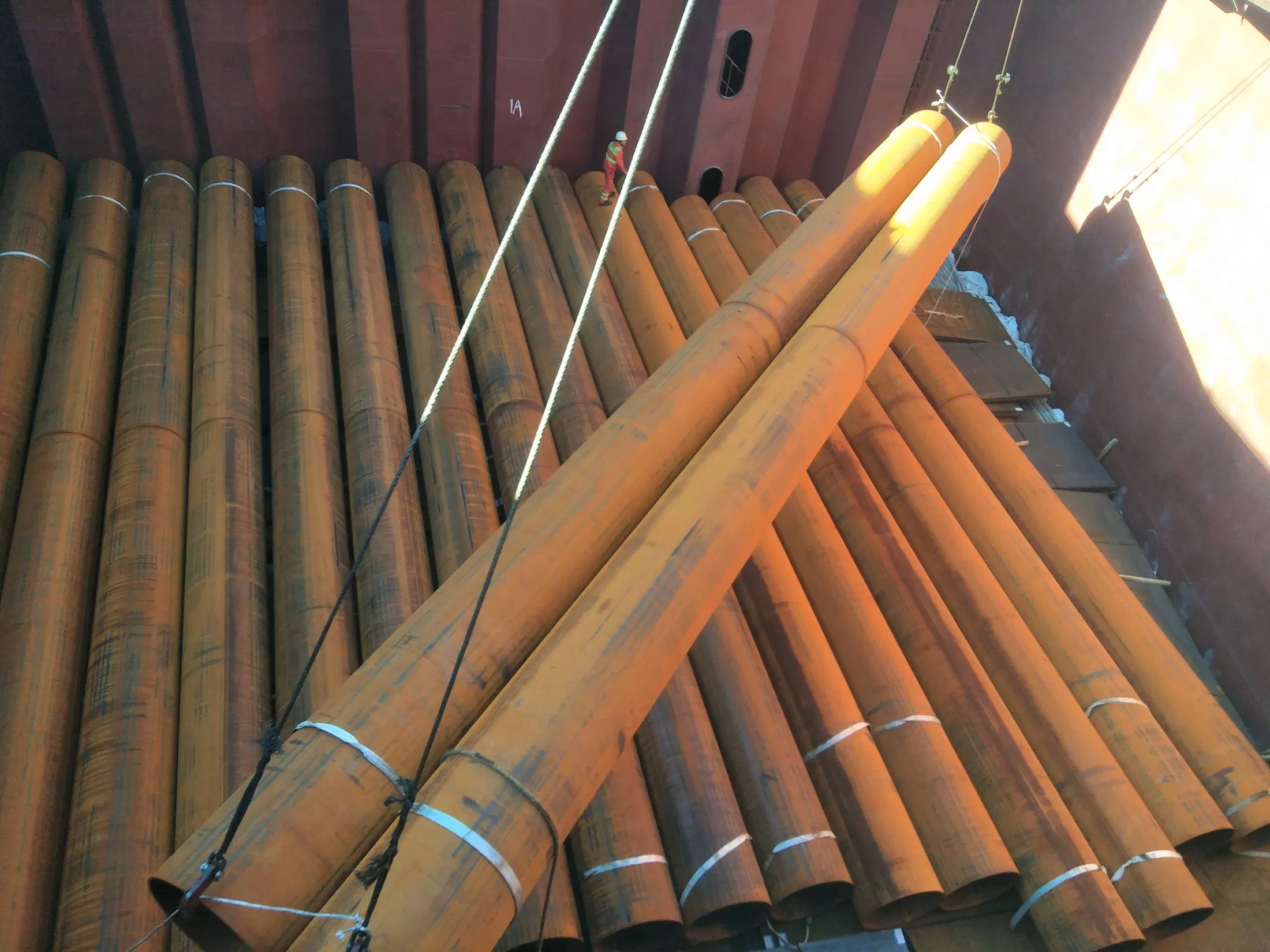 En 10219 S355j2h LSAW Hollow Section Pipe for Bridge Construction