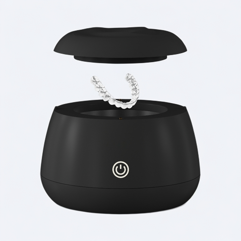 Small 200ml Retainer Aligner Denture Cleaning Mini Ultrasonic Cleaner