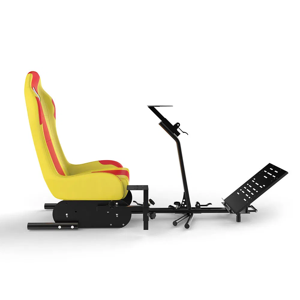 New Universal Seat Foldable Simulator Cockpit SIM Racing Driving Chair Steering Wheel Stand for Logitech