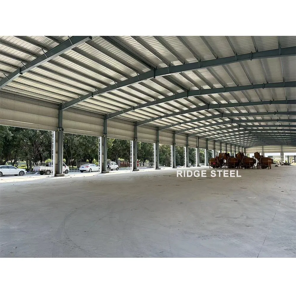 with Mezzanine Floor Light Steel Structure Prefabricated Factory Building