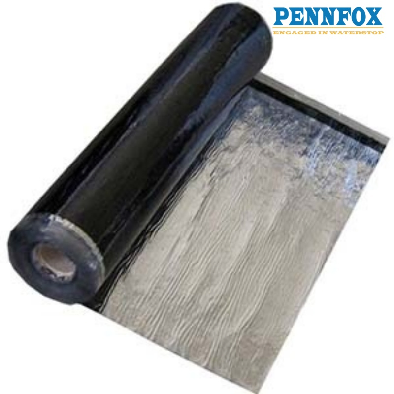 Aluminum Foil Surface Self-Adhesive Bitumen Waterproof Membrane