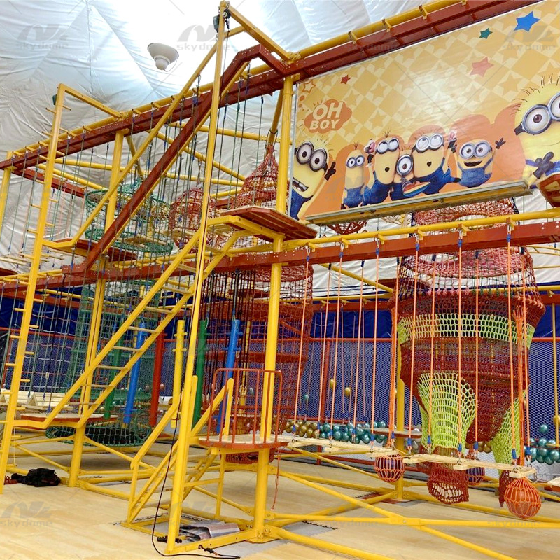 Inflatable Air PVDF Membrane Structure for Sports Center