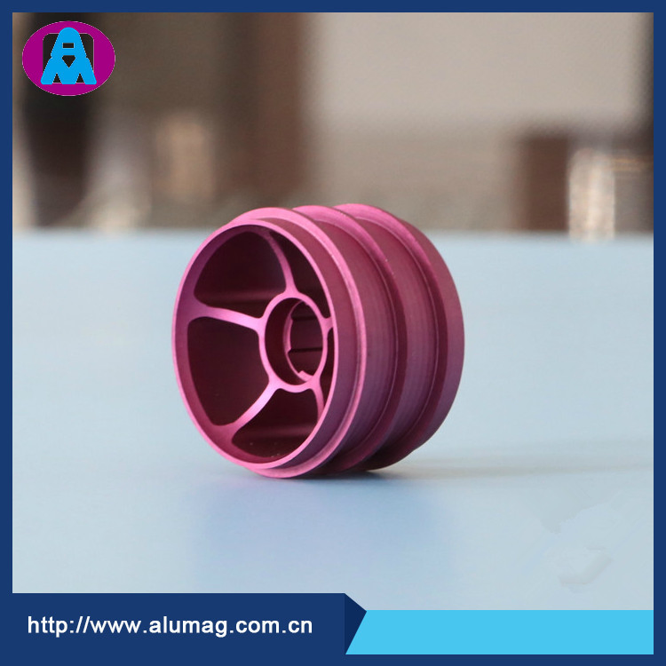 Aluminum Alloy Extrusion Profile Milling/Turning/ CNC Machining Parts Motor Drive Roller Aluminium Extruded Profiles