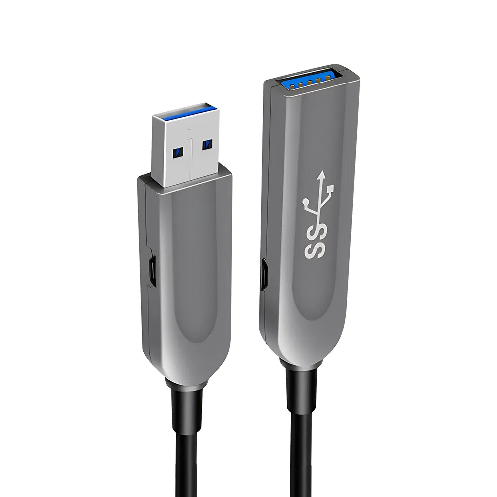 Оптический USB 3.0 кабель-удлинитель (Male-Female)