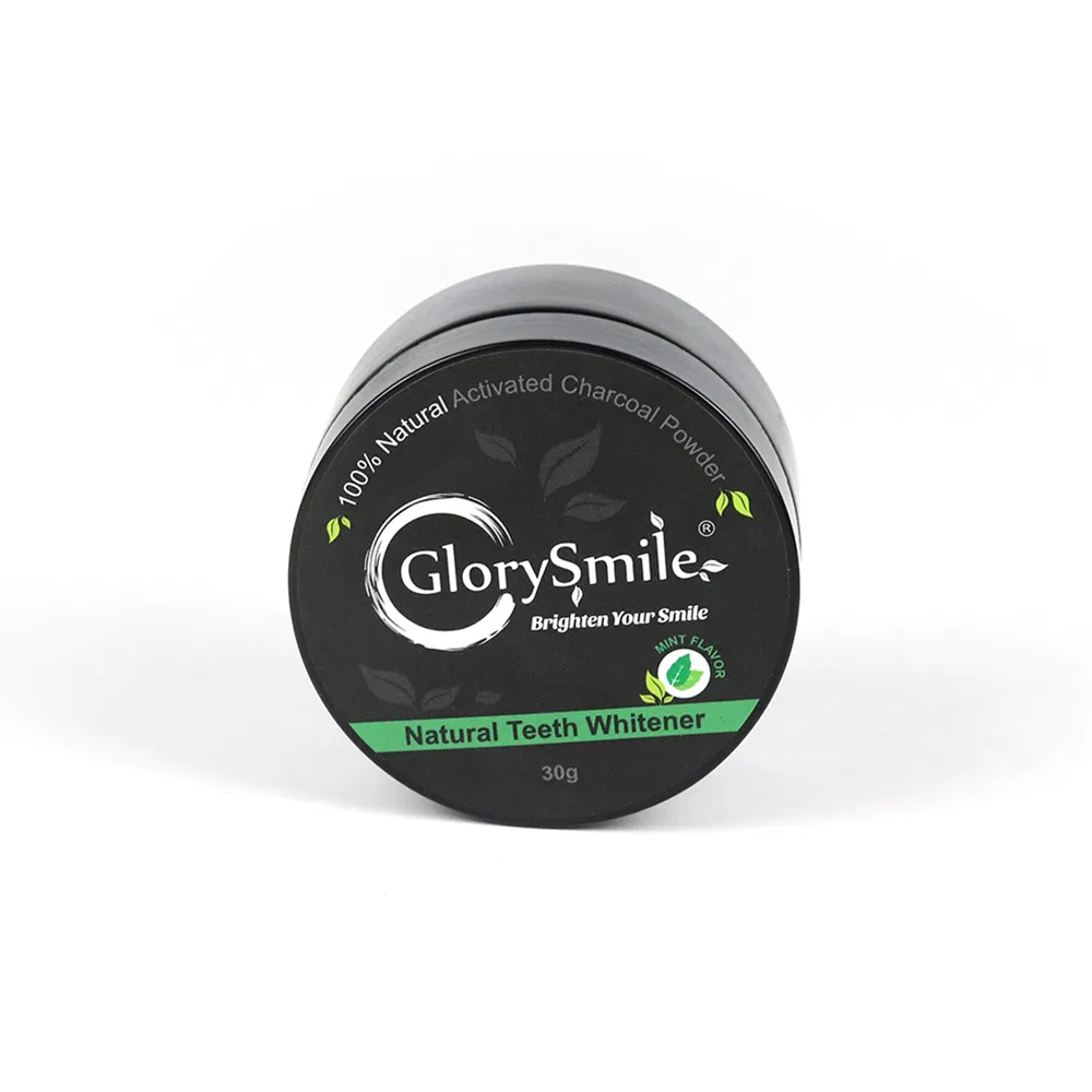 Dental Mint Flavor 30g Activated Charcoal Teeth Whitening Powder