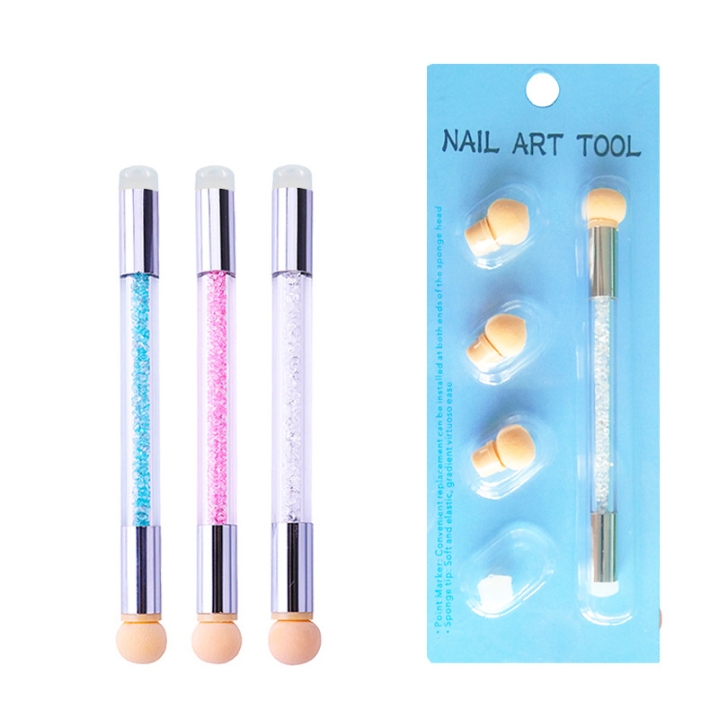 Two Way Sponge Brush Set with Silicone
