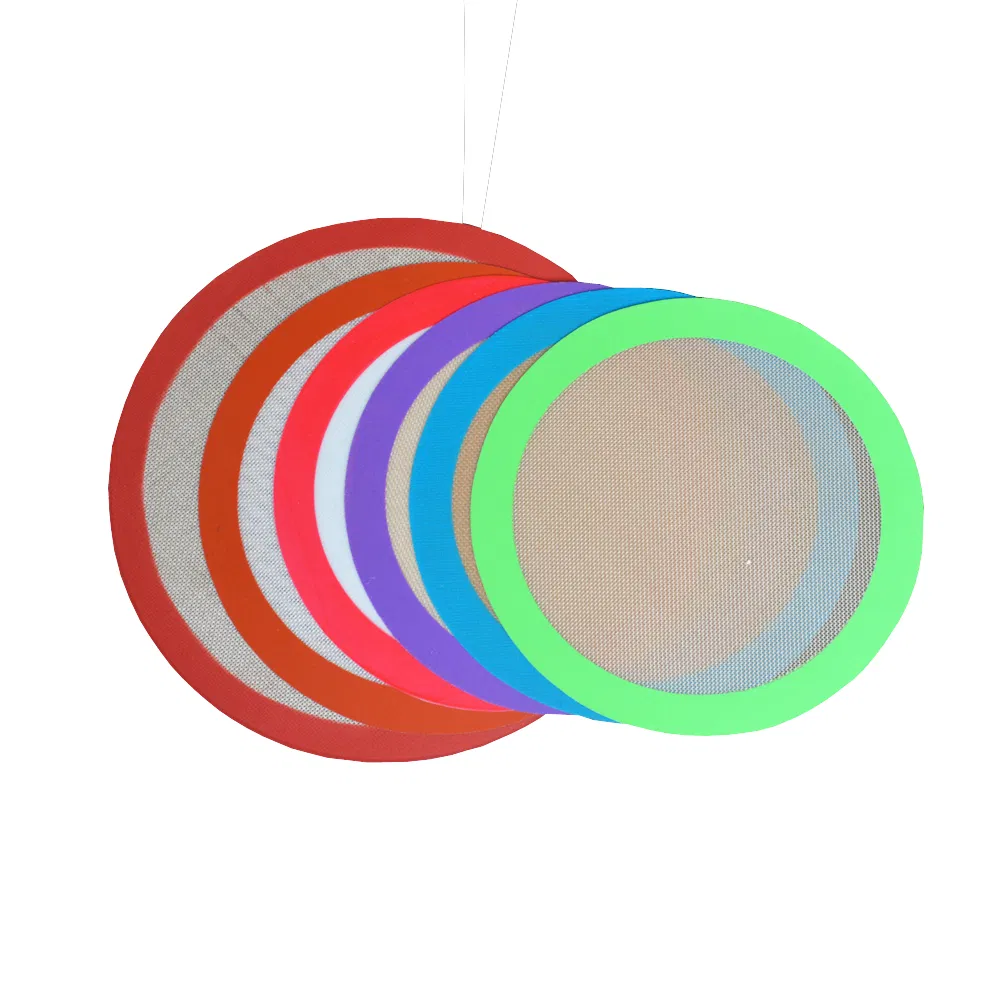 14'' Diameter High Temperature Resistance Round Silicone Baking Mat