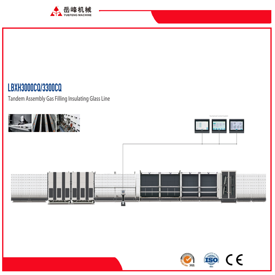 High-Quality and Inexpensive Tandem Assembly Gas Filling Insulating Glass Production Line Direct Sales