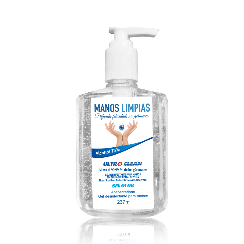 Nice Perfume Alcohol 237ml Hand Gel Sanitizer