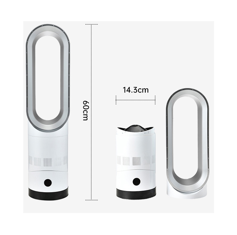 Personal Smart Heat Control Fast Dry Electric Fan Use on Home