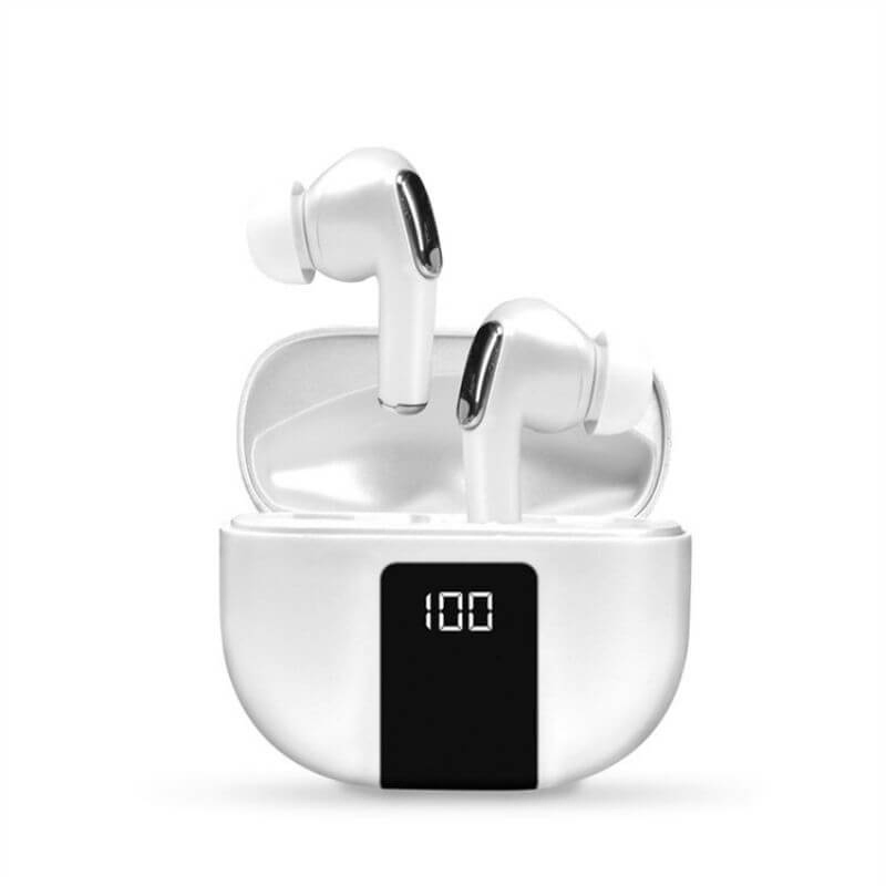 Noise Cancelling Bluetooth Tws Wireless Earbuds for iPhone, Touch Display Promotion Gift