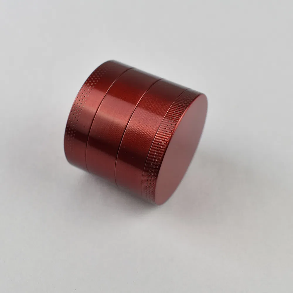 High Quality OEM/ODM 4 Pieces Aluminum Herb Grinder Smoking Accessories Grinder with Custom Logo