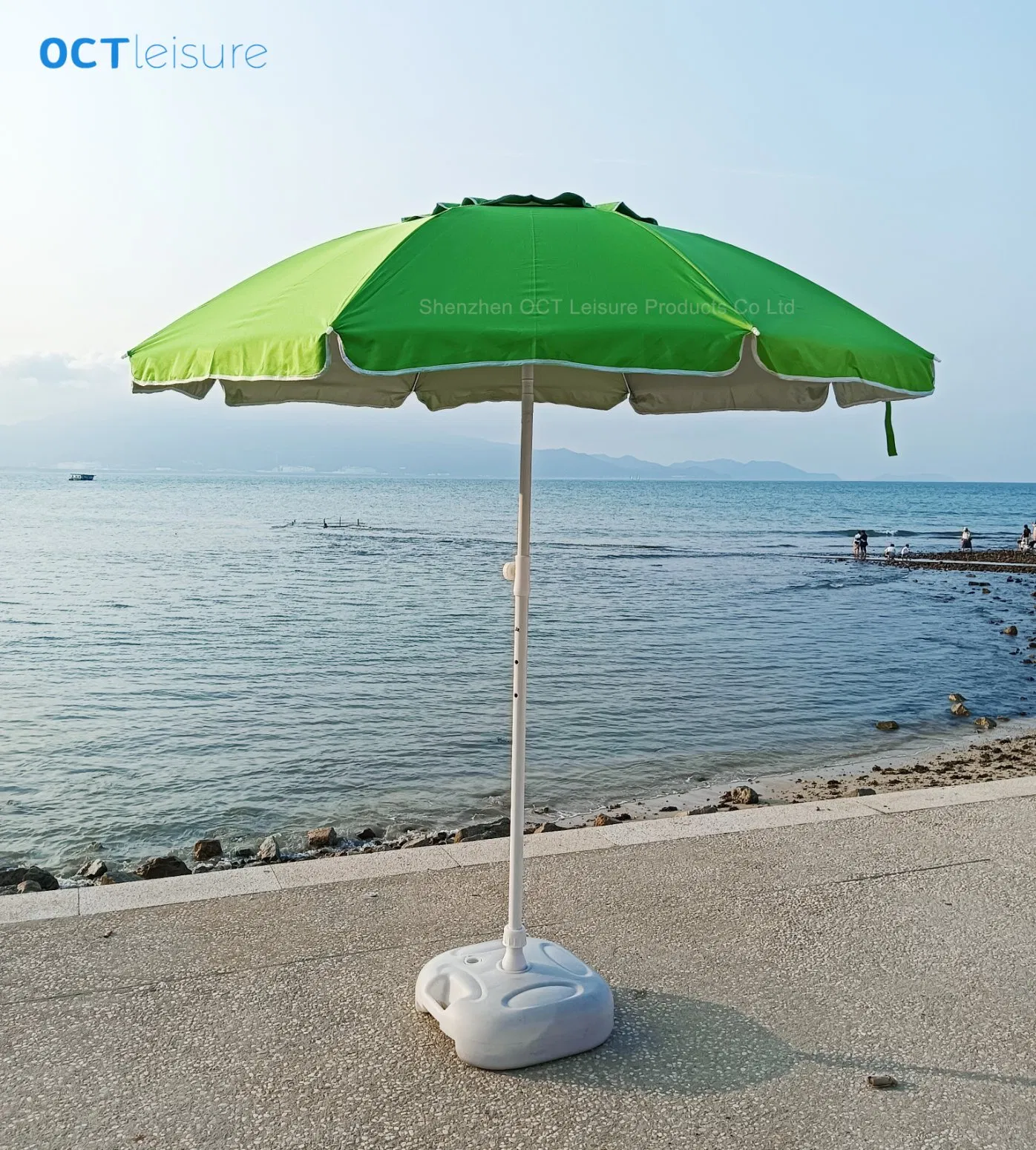 Premium Beach Umbrellal Beach Sun Parasol with UV Protection and in Different Colors (OCT-BU19015)