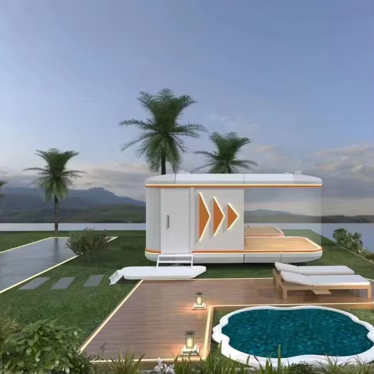 Smart Container Home Capsule House for Villas & Hotels